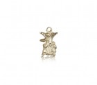Guardian Angel Medal, 14 Karat Gold