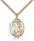 St. Elmo Medal, Gold Filled, Large