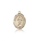 Our Lady of All Nations Medal, 14 Karat Gold, Medium