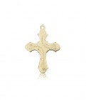 Cross Pendant, 14 Karat Gold