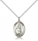 St. Peter the Apostle Medal, Sterling Silver, Medium