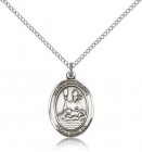 St. Honorius Medal, Sterling Silver, Medium