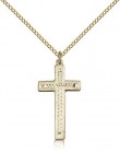Cross Pendant, Gold Filled