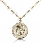 St. Elizabeth Ann Seton Medal, Gold Filled