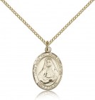 St. Rose Philippine Medal, Gold Filled, Medium