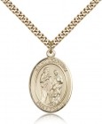 St. Joachim Medal, Gold Filled, Large