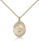 St. Arnold Janssen Medal, Gold Filled, Medium