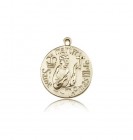 St. Thomas More Medal, 14 Karat Gold