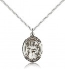 St. Casimir of Poland Medal, Sterling Silver, Medium