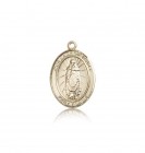 Our Lady of Tears Medal, 14 Karat Gold, Medium