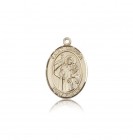 St. Ursula Medal, 14 Karat Gold, Medium