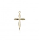 Cross Pendant, 14 Karat Gold