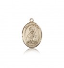 St. Timothy Medal, 14 Karat Gold, Medium