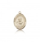 St. Maximilian Kolbe Medal, 14 Karat Gold, Medium
