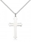 Cross Pendant, Sterling Silver