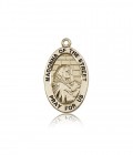 Madonna of the Street Medal, 14 Karat Gold