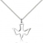 Holy Spirit Medal, Sterling Silver
