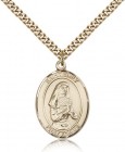 St. Emily De Vialar Medal, Gold Filled, Large