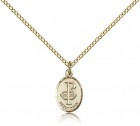 Matrimony Medal, Gold Filled