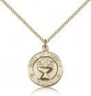 Body of Christ Medal, Gold Filled