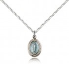 Miraculous Medal, Sterling Silver