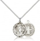 St. Benedict Medal, Sterling Silver