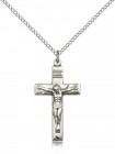 Crucifix Pendant, Sterling Silver
