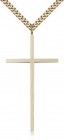 Cross Pendant, Gold Filled