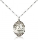 St. Katharine Drexel Medal, Sterling Silver, Medium