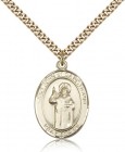 St. John of Capistrano Medal, Gold Filled, Large