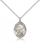 St. Bernard of Montjoux Medal, Sterling Silver, Medium