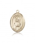 St. Lillian Medal, 14 Karat Gold, Large