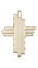 Cross Pendant, 14 Karat Gold