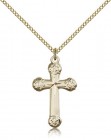 Cross Pendant, Gold Filled