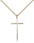 Cross Pendant, Gold Filled