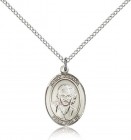 St. Gianna Medal, Sterling Silver, Medium