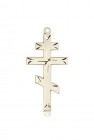 Cross Pendant, 14 Karat Gold