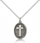 Cross Pendant, Sterling Silver