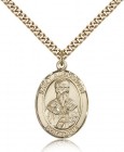 St. Alexander Sauli Medal, Gold Filled, Large