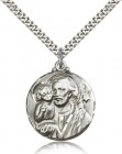 St. Joseph Medal, Sterling Silver