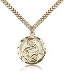 Dismas Medal, Gold Filled