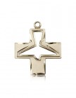 Holy Spirit Medal, 14 Karat Gold