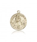 St. Joan of Arc Medal, 14 Karat Gold