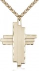 Cross Pendant, Gold Filled