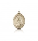 St. Teresa of Avila Medal, 14 Karat Gold, Medium