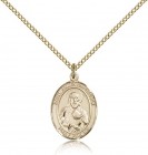 St. James the Lesser Medal, Gold Filled, Medium