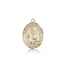 St. James the Lesser Medal, 14 Karat Gold, Medium