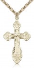 Cross Pendant, Gold Filled