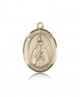 St. Blaise Medal, 14 Karat Gold, Large