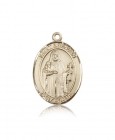 St. Brendan the Navigator Medal, 14 Karat Gold, Large